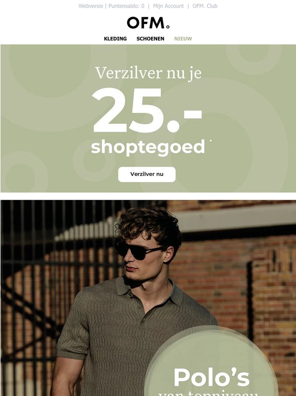Scoor nu een nieuwe polo! ☀️