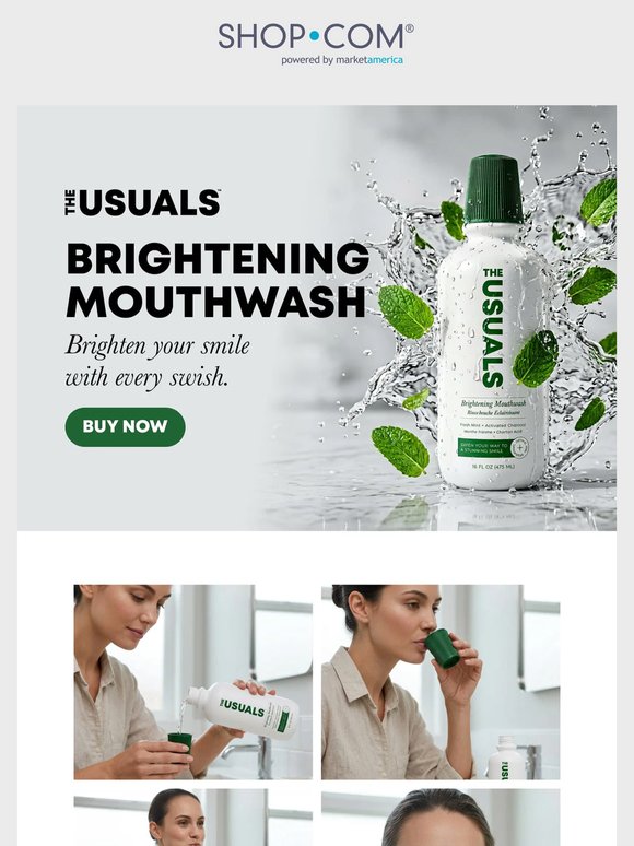 You’re getting 2x the Mouthwash. Same price! 🤩