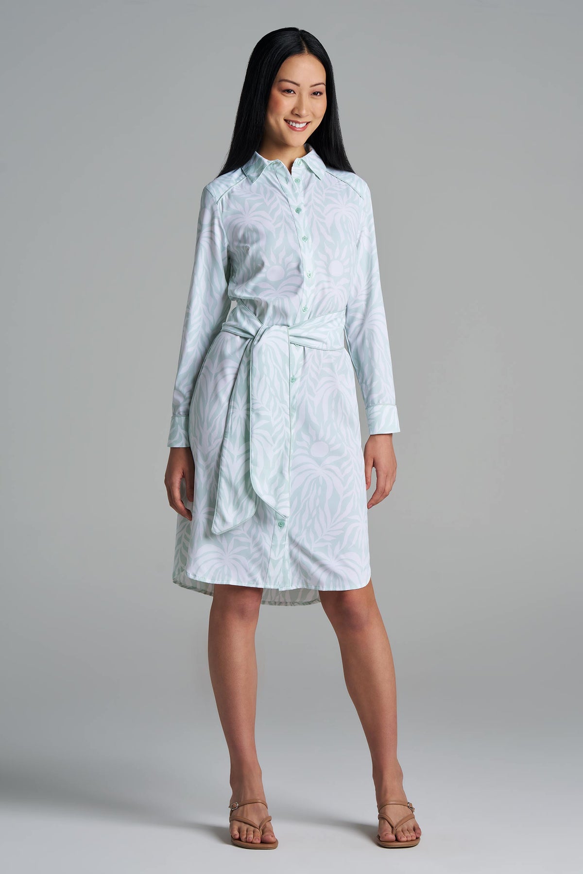 Women's Kitts Shirt Dress with Belt