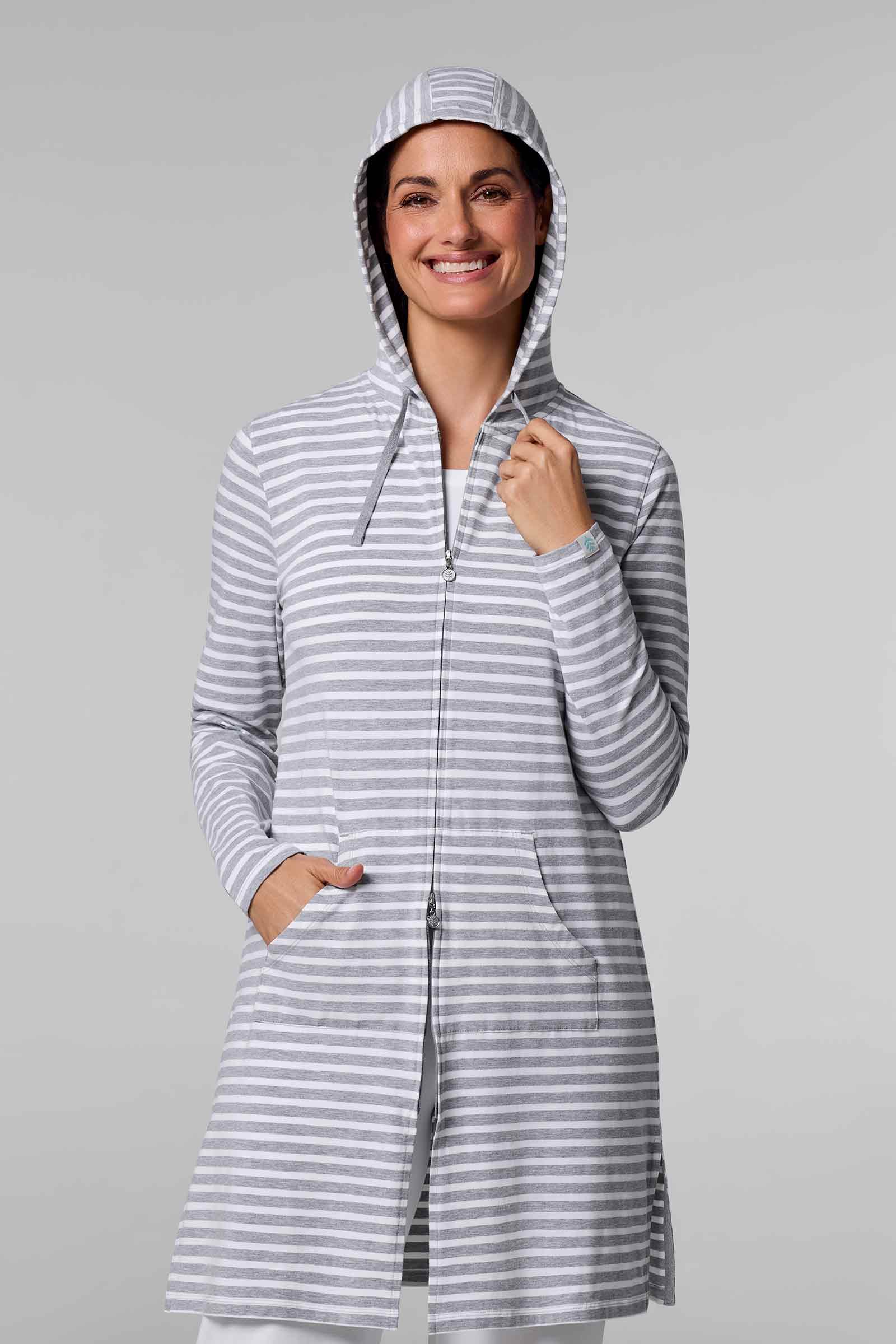 Women's Cabana Long Zip-Up Hoodie