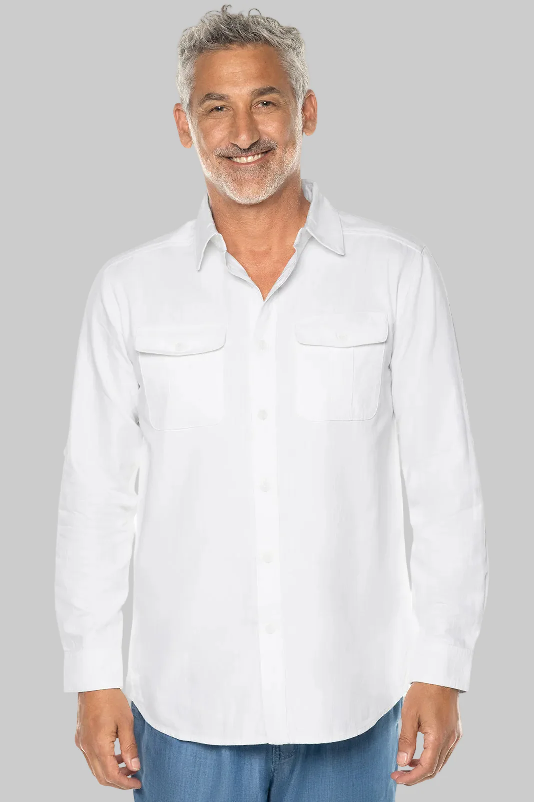 Men's Carson Chambray Long Sleeve Shirt