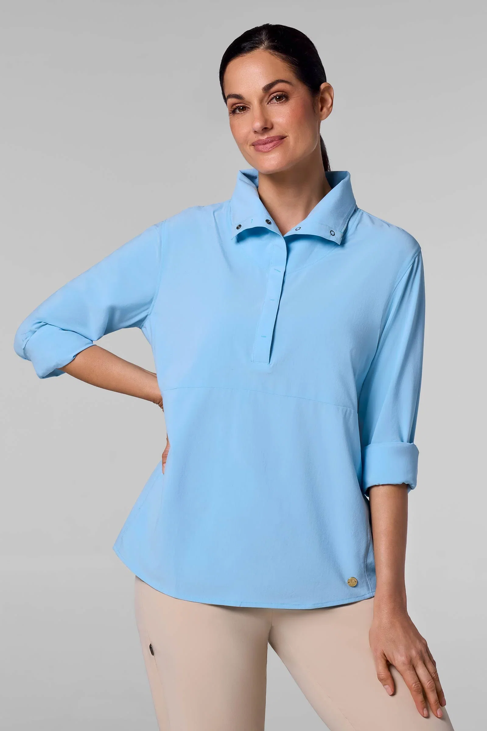 Women's Catona Funnel Neck Long Sleev...