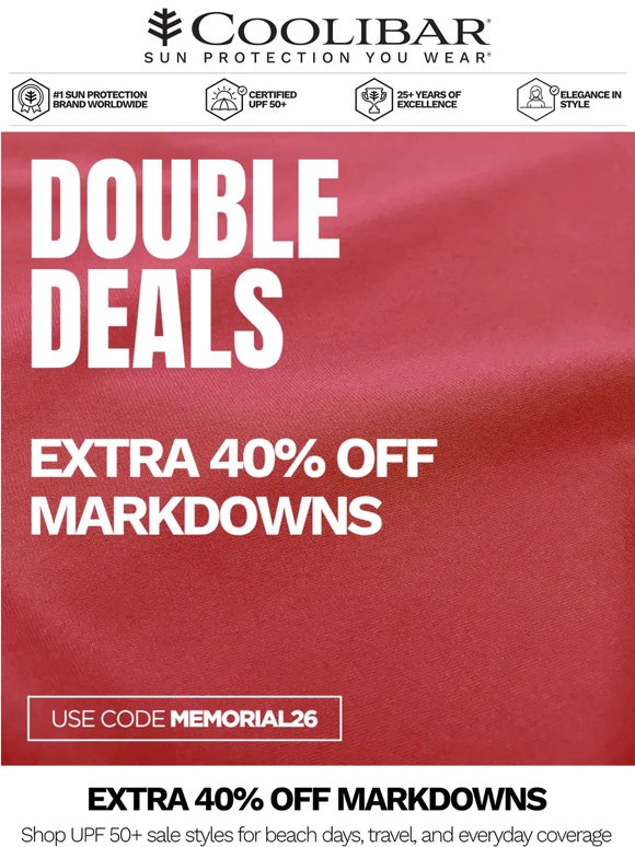 ☀️ Double Down Deals ☀️