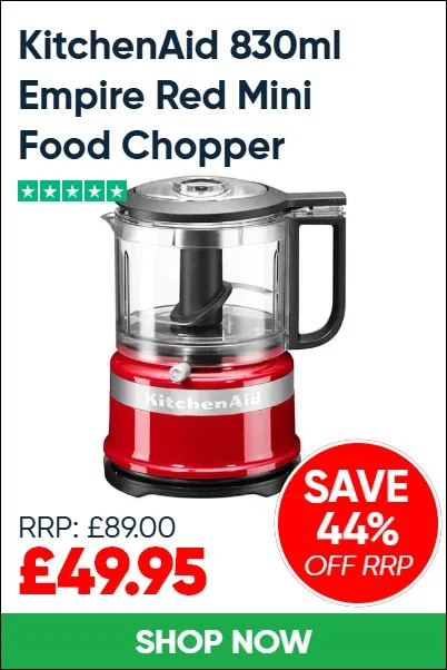KitchenAid 830ml Empire Red Mini Food Chopper