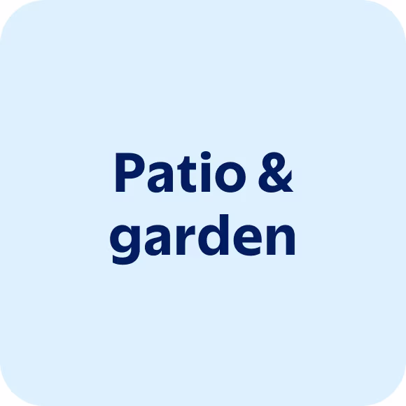 Patio & garden