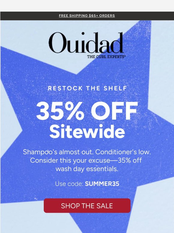 35% Off Wash Day Essentials