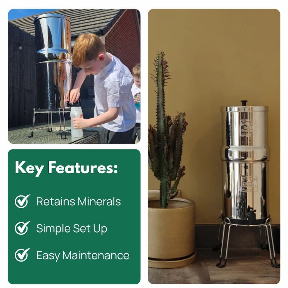 British Berkefeld Gravity system key features