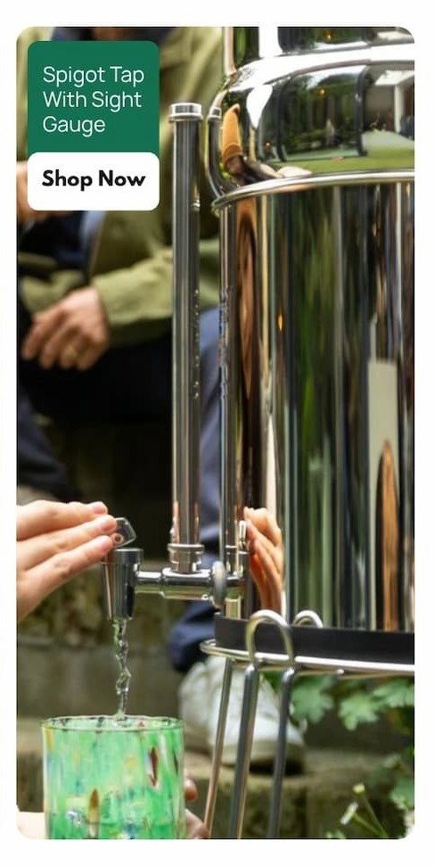 Stainless Steel Spigot Tap With Sight Gauge