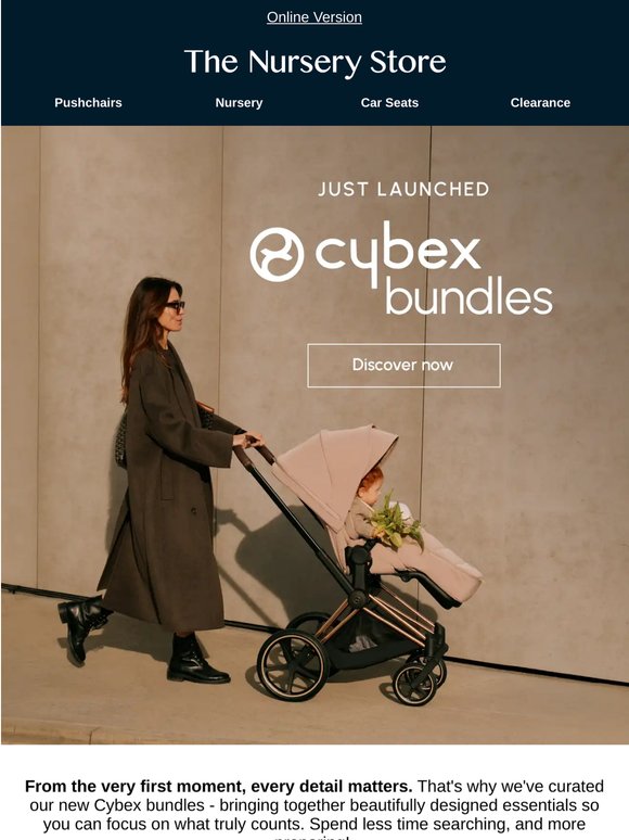 Just Landed: Cybex Bundles