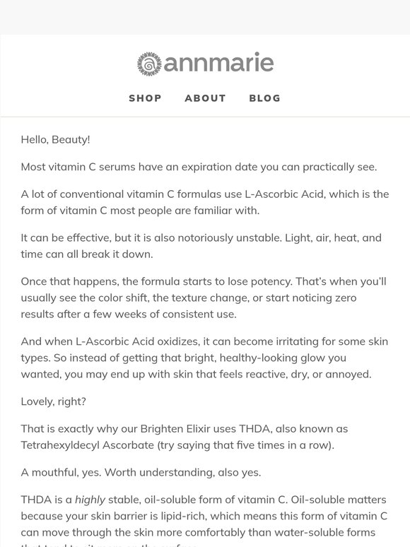 Free Vitamin C Elixir ($90 value) & 25% off sitewide starts NOW!