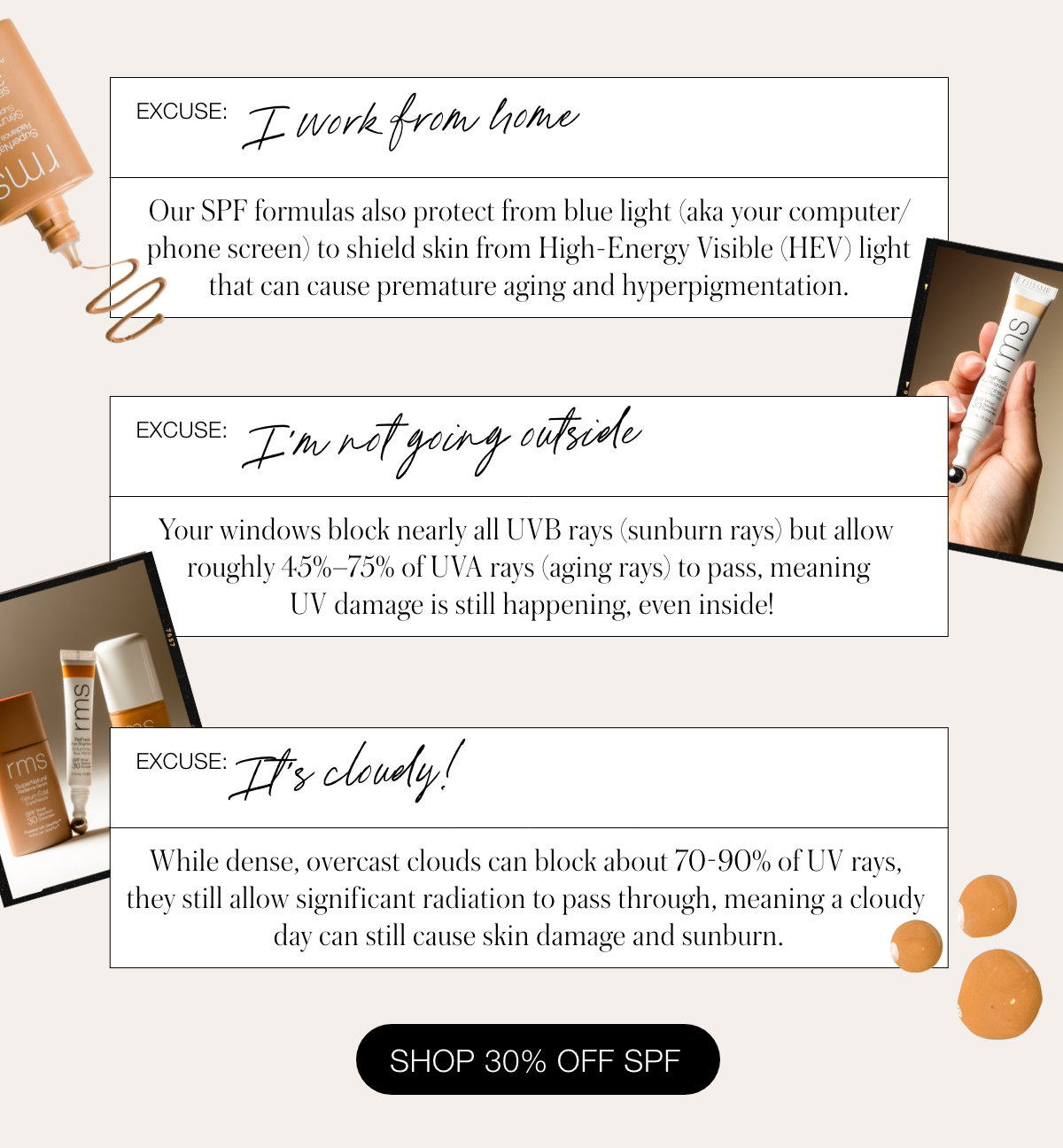SPF 365, No Excuses: Shop 30% Off This Weekend Only