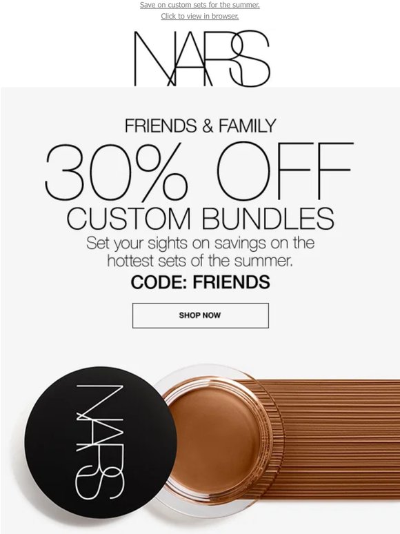 Bundles made by you. 30% off.