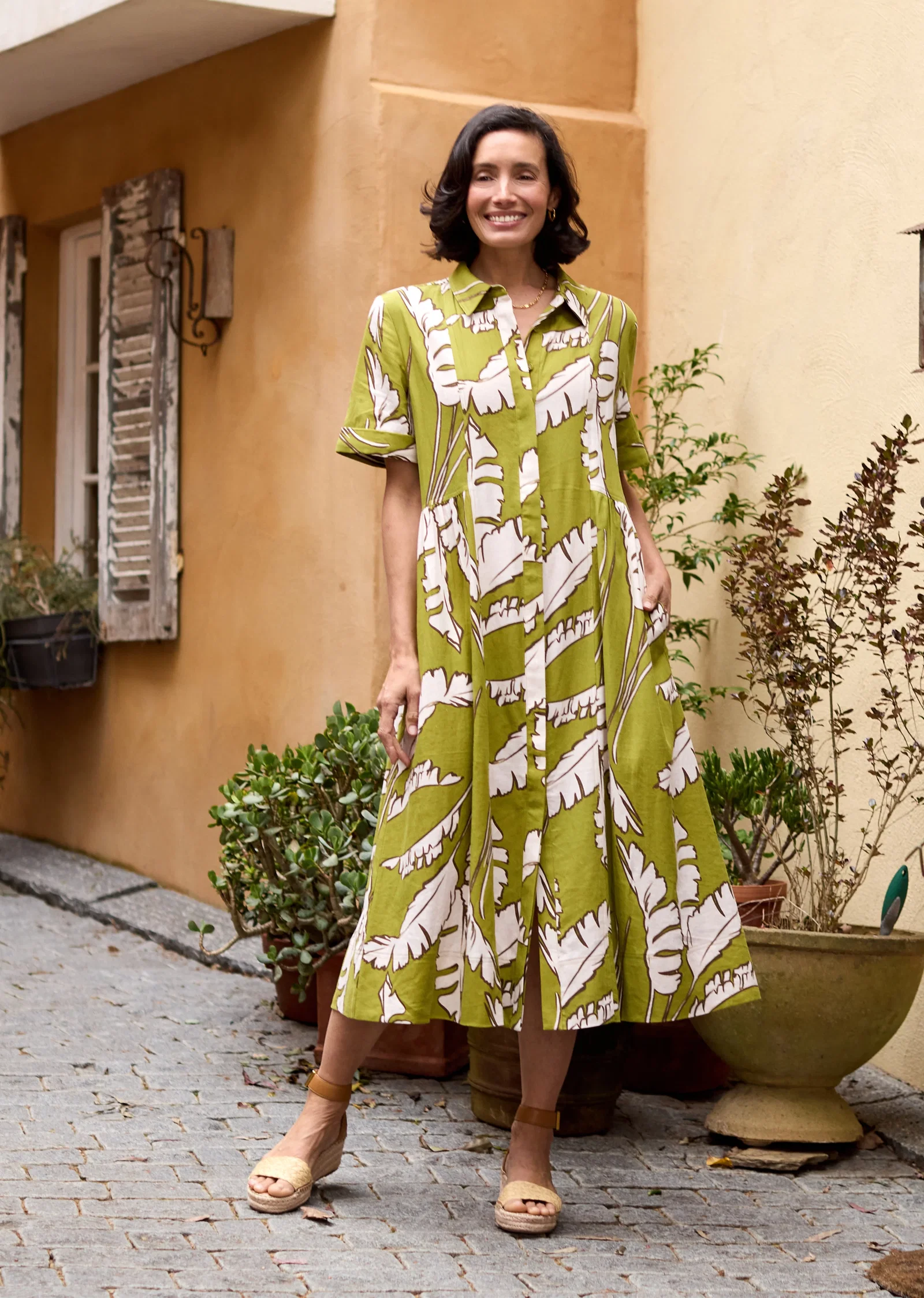 Image of GISELLE SHIRTDRESS - ANOUK PRINT
