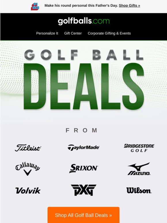 Golf Ball Deals! Srixon Buy 2 Get 1 Free, Titleist Pro V1 Overruns $42.99, TOUR B 2 for $99 + more