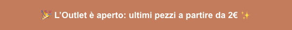 L’Outlet è aperto: ultimi pezzi a partire da 2€