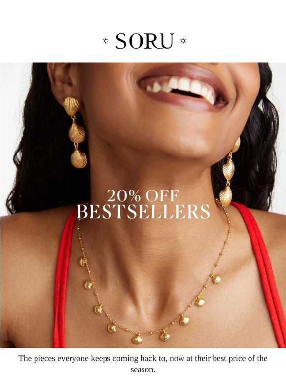 All Of Our Bestsellers- with 20% Off