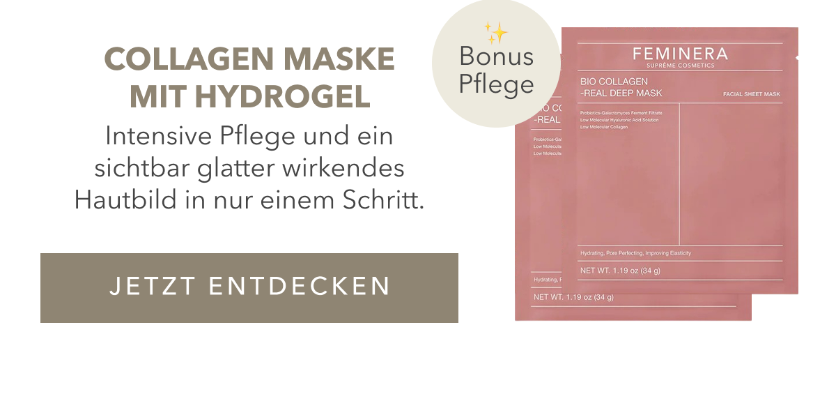 Collagen Maske mit Hydrogel
