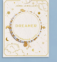 Affirmation Card 'Dreamer' Bracelet