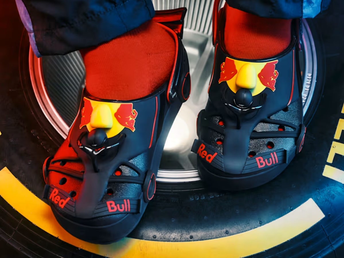 Red Bull Racing x Crocs Collab Includes Aerodynamic Wings for Your Feet