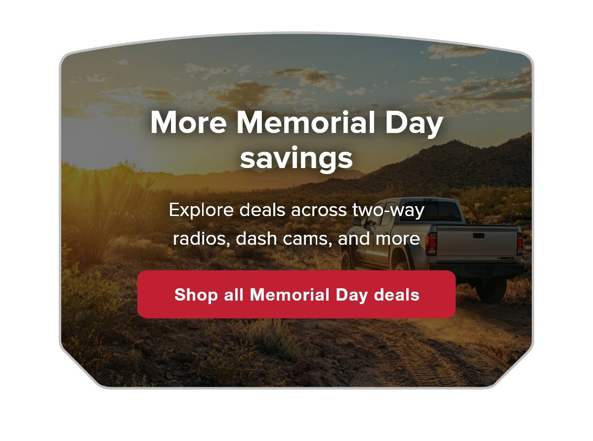More Memorial Day savings