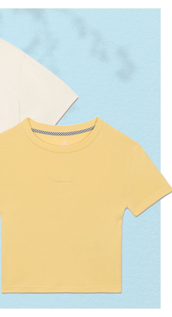 Camiseta crop top Volcomstone Tight - Sunburst