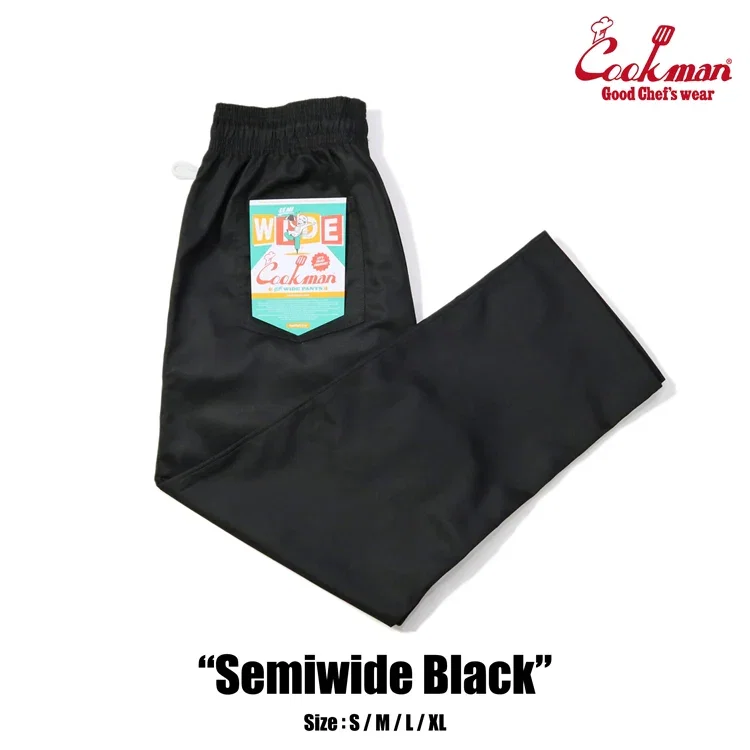 Chef Pants Semiwide : Black