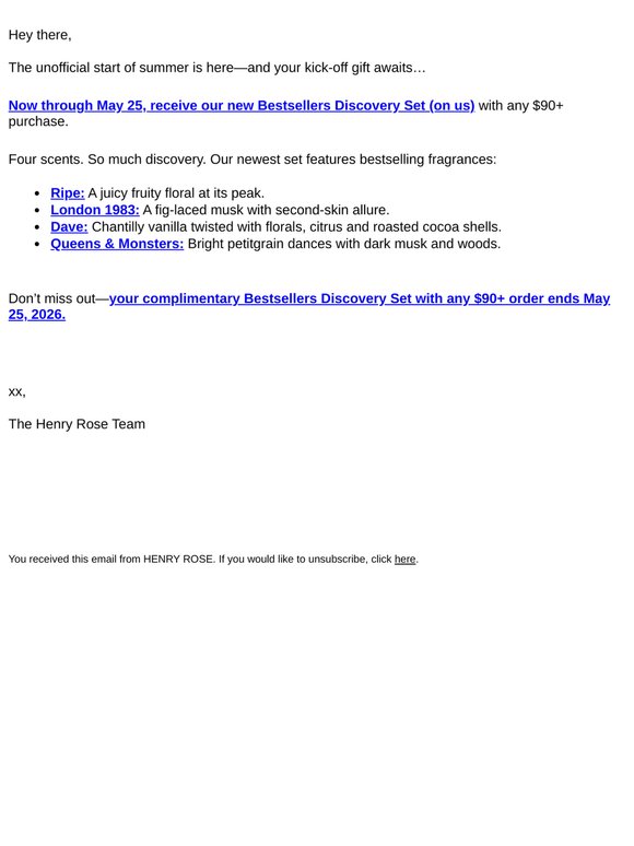 ICYMI: Your 2026 Discovery Set (on us)…