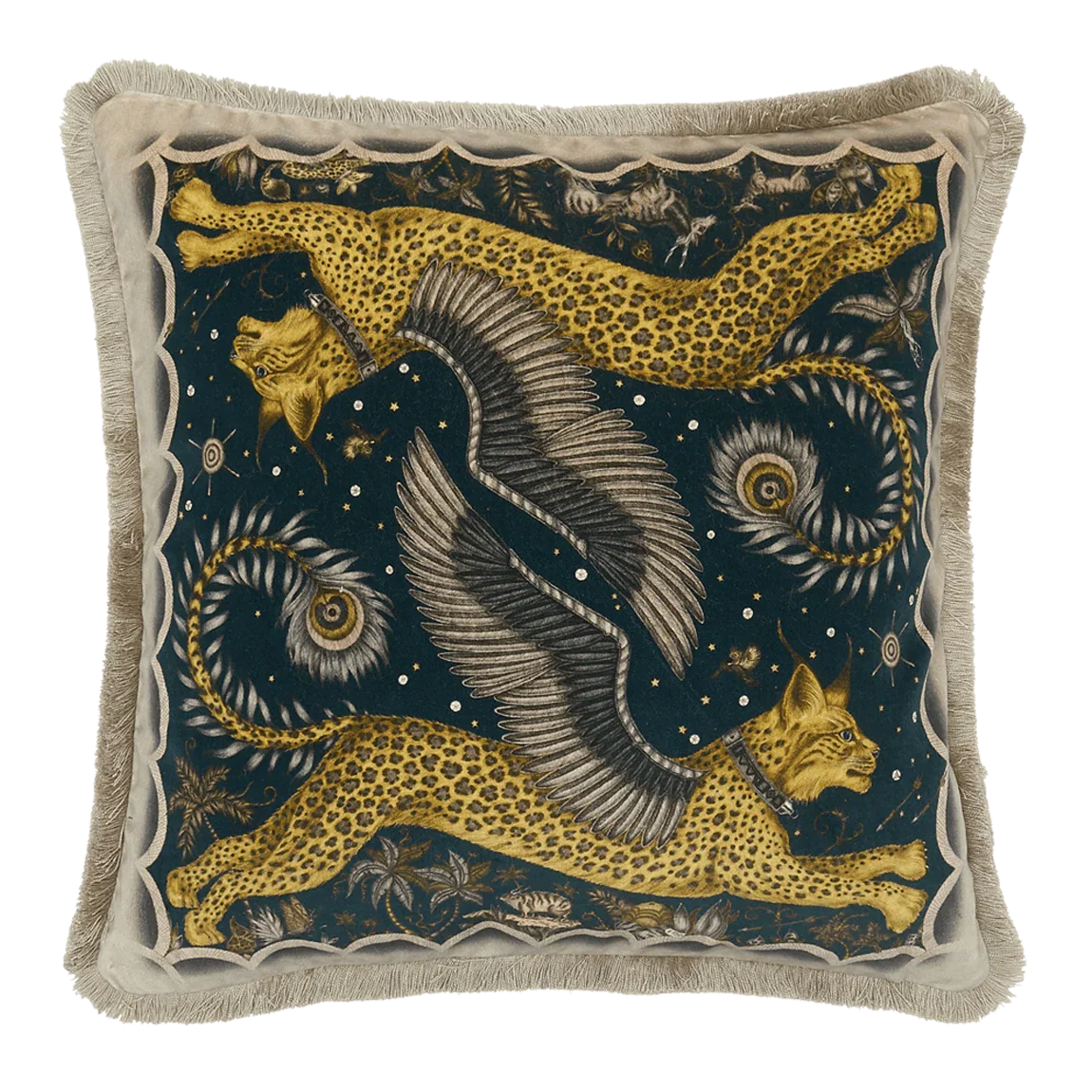 Image of Lynx Luxury Velvet Cushion