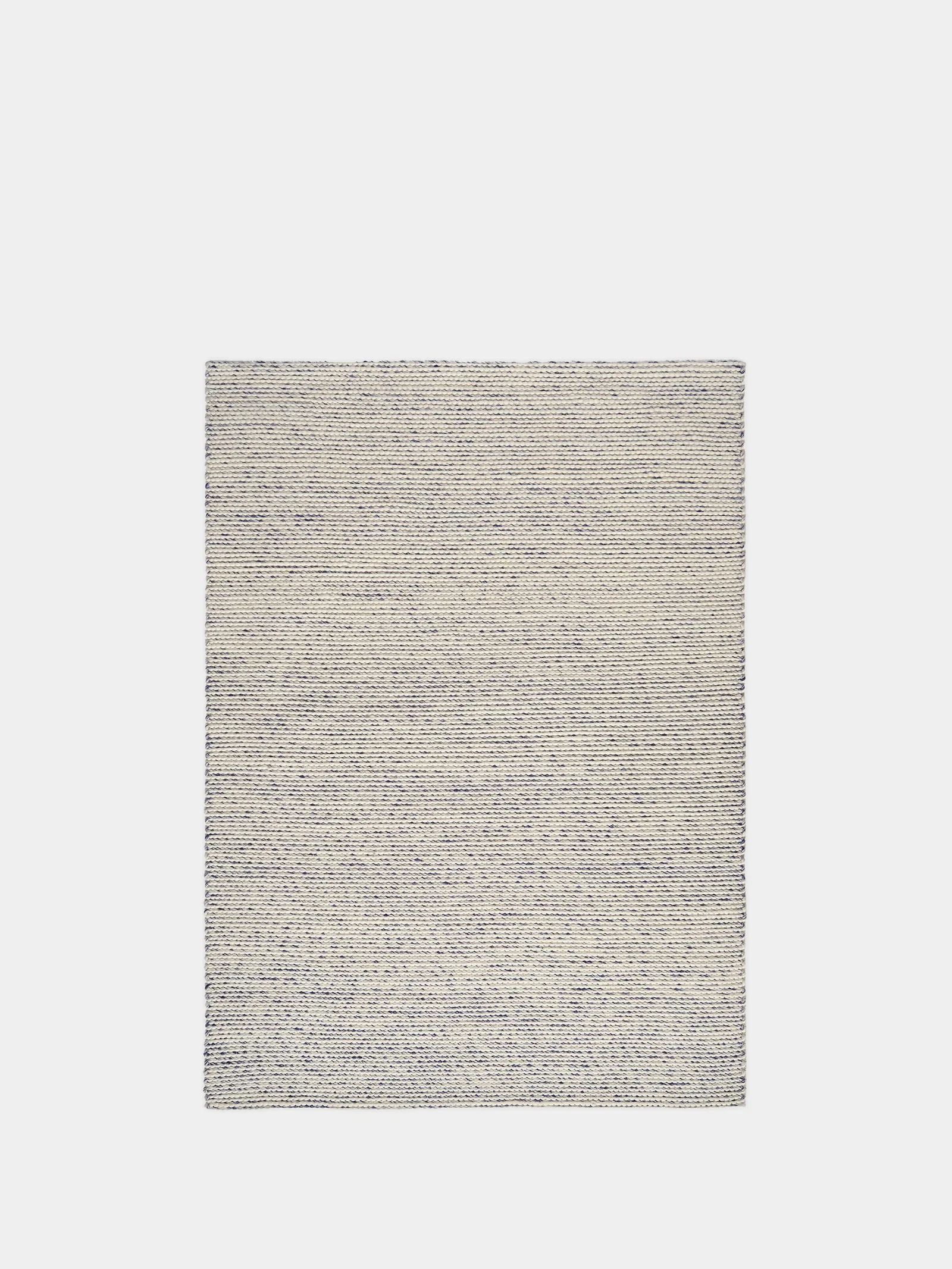 Image of Loopy Large Rug | Blue Soft Wool (US)