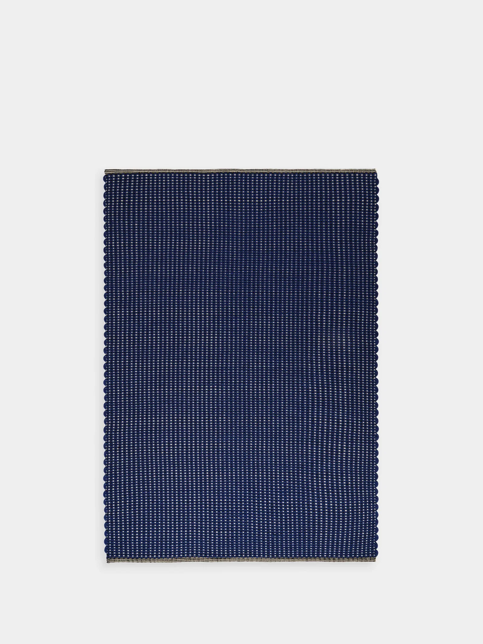 Image of Cord Large Rug | Blue 100% Recycled PET Yarn (US)