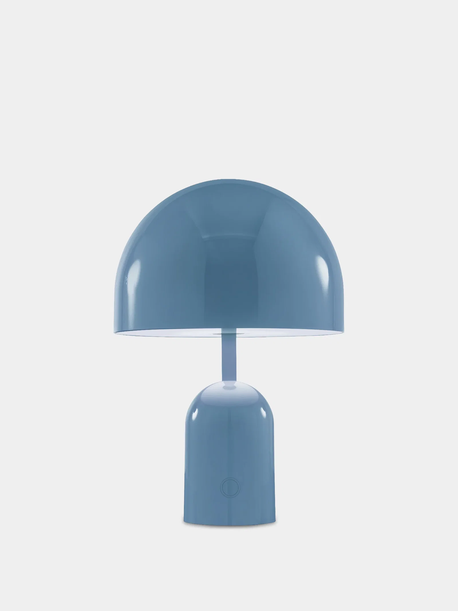 Image of Bell Portable Light | High-Gloss Baby Blue (US)