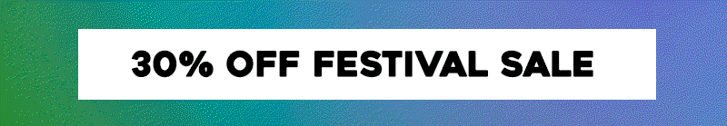 30% Off Festival Sale