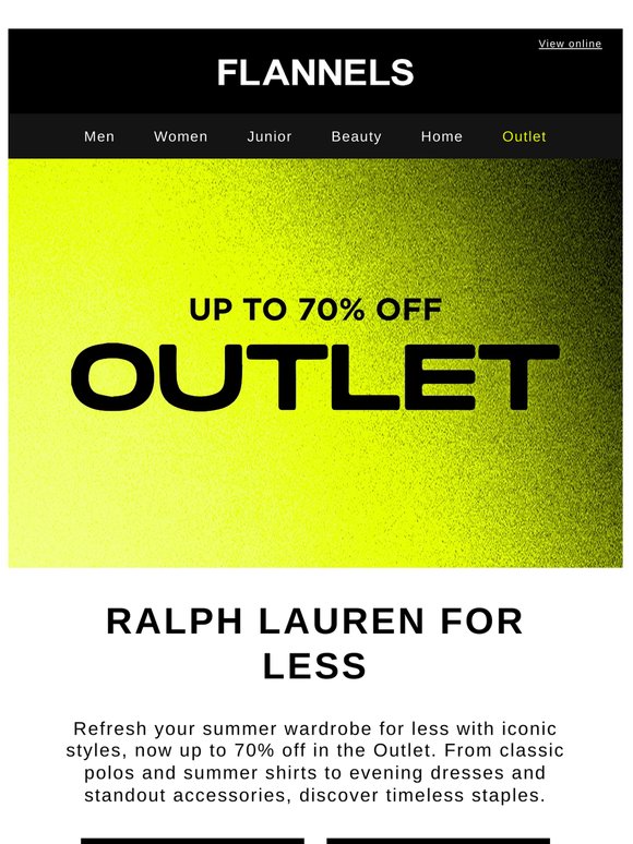 Up to 70% off | Ralph Lauren