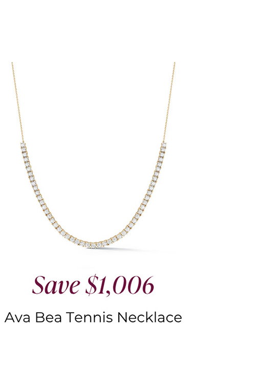 Save $1,006 | Ava Bea Tennis Necklace