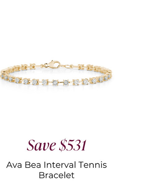 Save $531 | Ava Bea Interval Tennis Bracelet