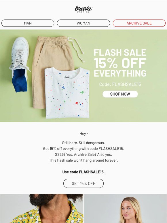 🤓Use FLASHSALE15 for 15% Off Everything