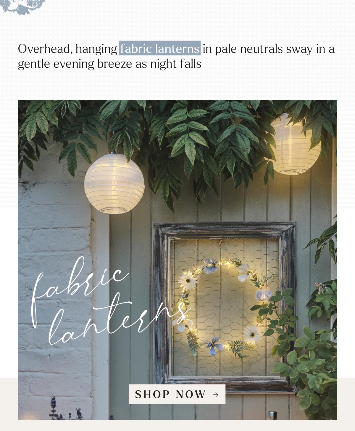 Fabric Lanterns