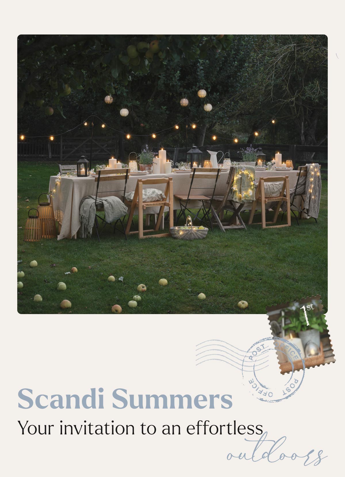 Scandi Summers your invitation to an effortless outdoors
