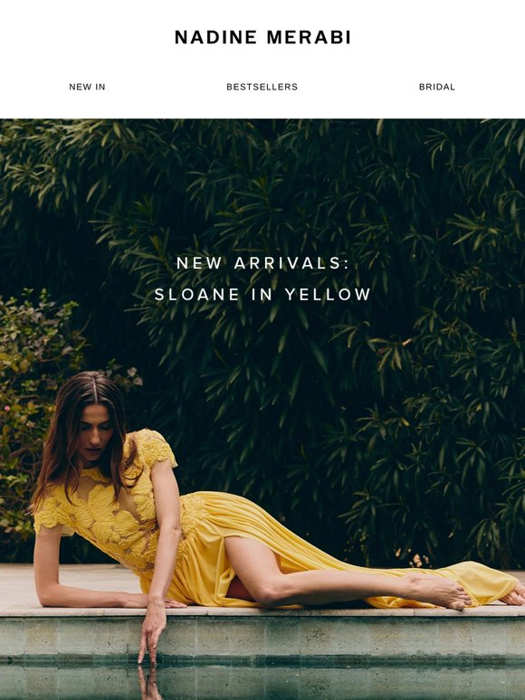 New Arrivals: SLOANE In Yellow