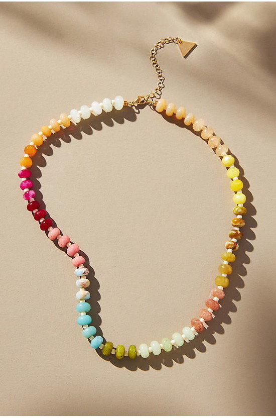 Rainbow Stone Necklace