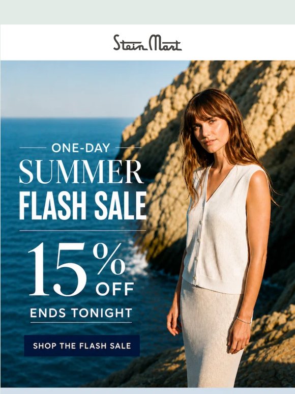 15% Off Sitewide: One-Day MDW Flash Sale