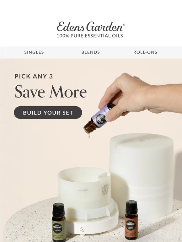 Pick Any 3 Items, Save 20%!
