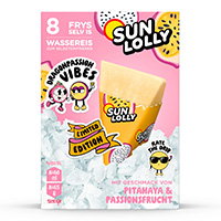 Sun Lolly Water Ice Dragon Fruit & Passion Fruit