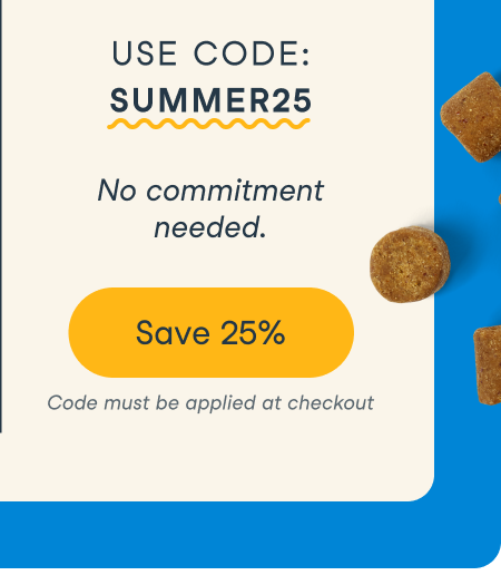 25% off one-time Orders. Use code SUMMER25