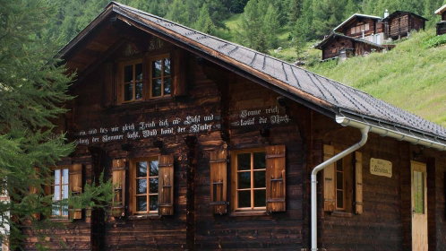 chalet im grünen