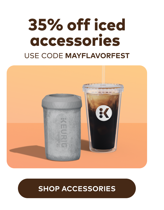35% off iced accessories with code MAYFLAVORFEST