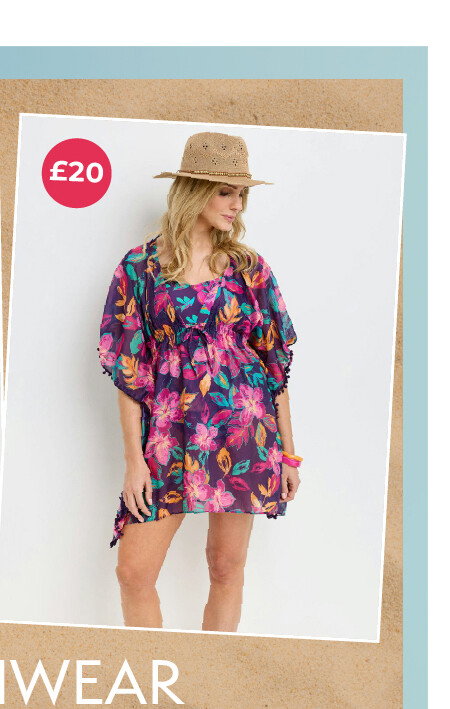 Floral Print Kaftan