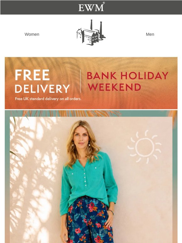 Summer Styles from £14 (& Free Delivery)