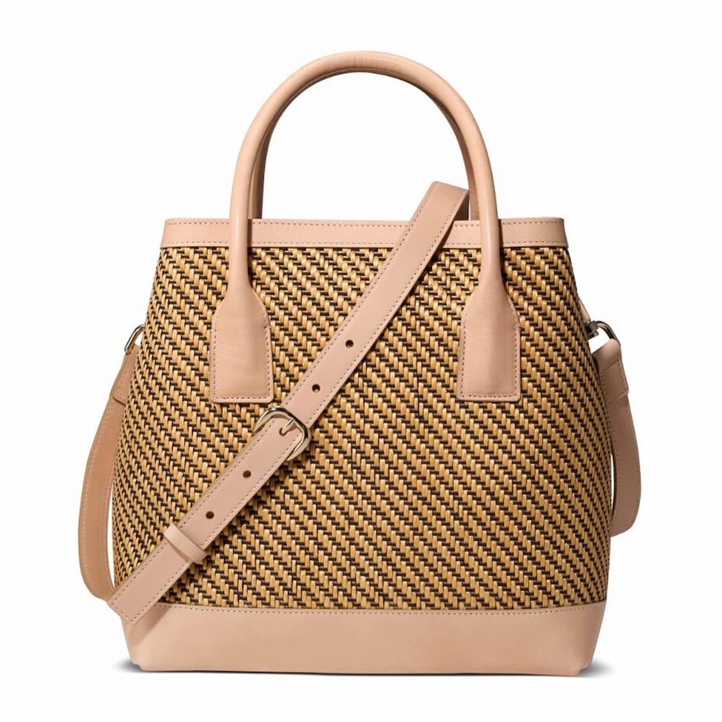 RAFFIA NANO WEEKENDER BAG