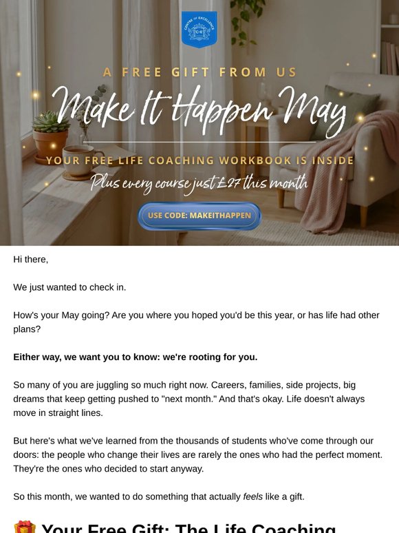 We made you something this May, and it's completely free 💛